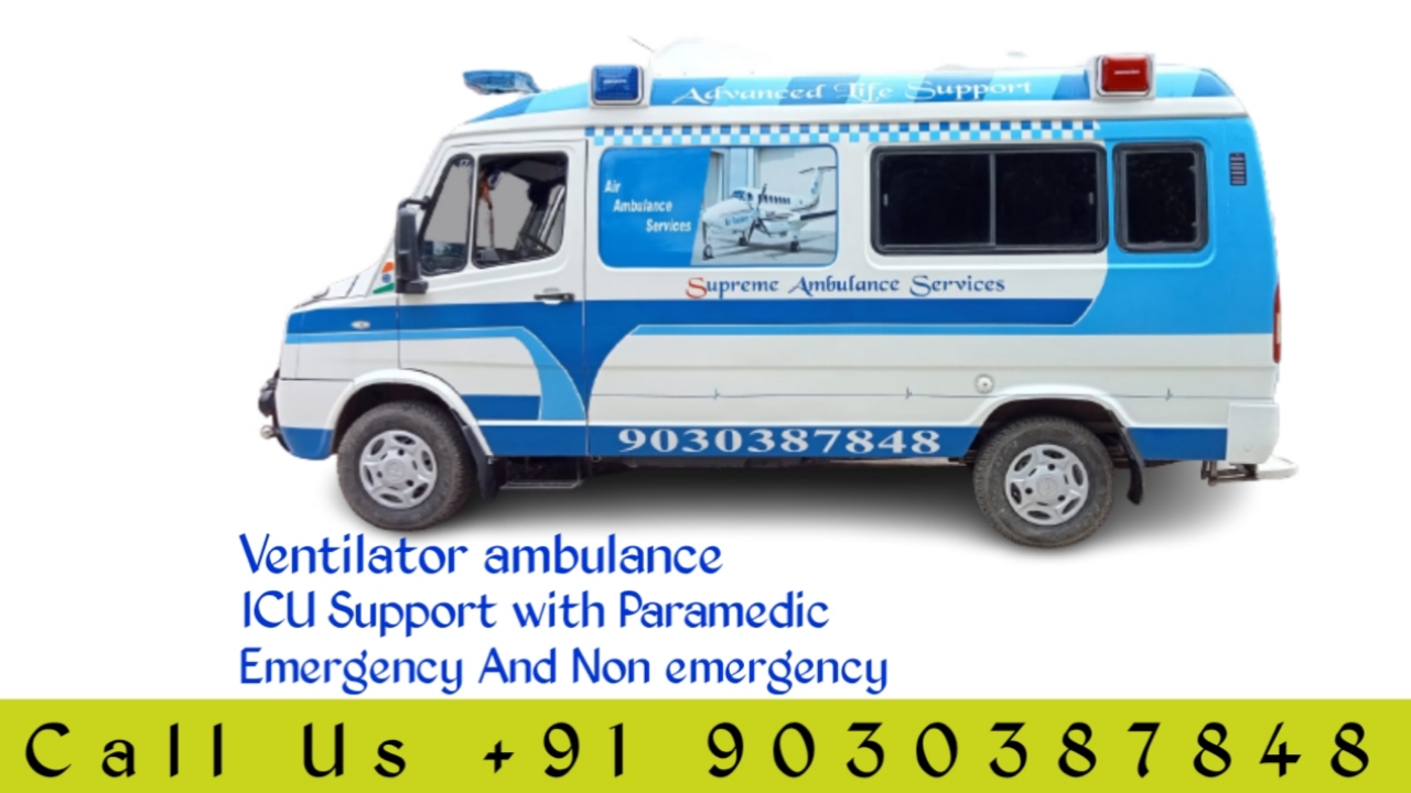 Ventilator ambulance service in Hyderabad